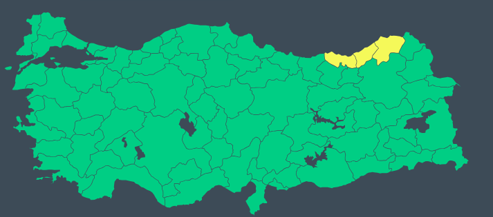 Meteoroloji'den kuvvetli sağanak uyarısı